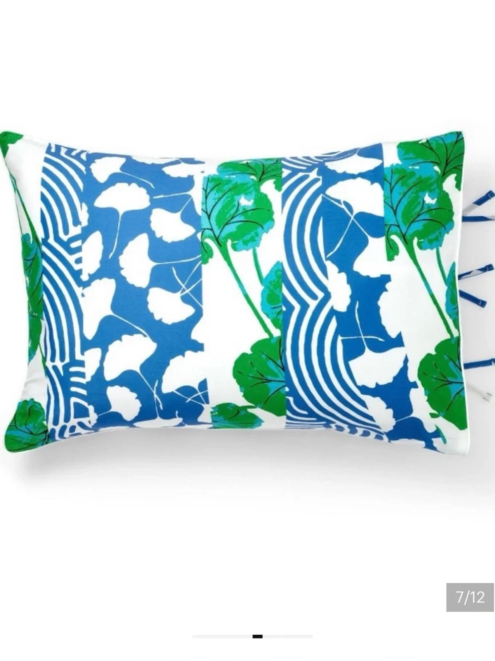 Diane von Furstenberg x Target Geranium & Ginkgo Leaf Reversible Comforter Queen